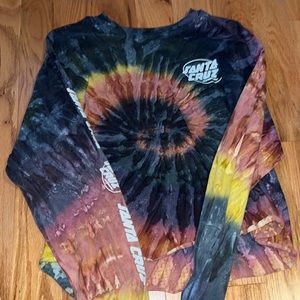Santa Cruz Skateboards cropped top.